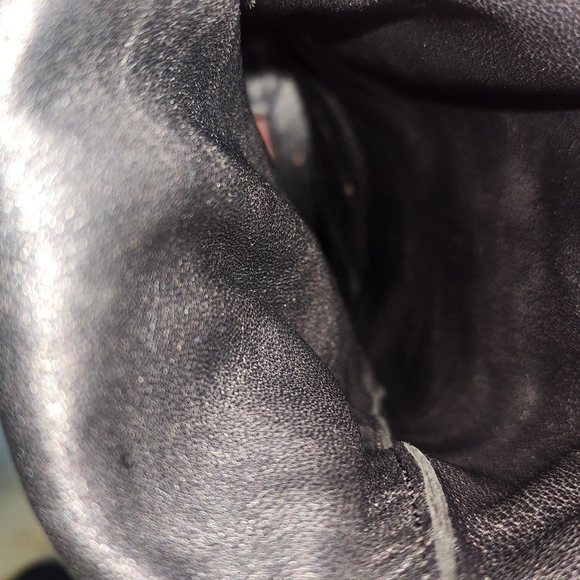 Prada Black Suede Knee Boots - Picture 6 of 8